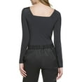 thumbnail image 2 of Women's Square-Neck Bodysuit Black S, 2 of 2