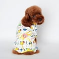 thumbnail image 2 of kladzum Dog Sweaters Dog Warm Shirt Pet Dog Shirt Print Puppy Coat Warm Hooded Clothes Nightclothes, Dog Sweaters, Small Dog Coat Warm Sweartershirts, 2 of 4