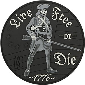 Maxpedition Live Free or Die Patch, SWAT