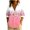 #0089-Pink, variant on Uootdi Women's Tops Boho Graphic Long Sleeve Shirts Casual V Neck Lapel Button Vintage Gift Floral Printed Henley Blouses Fashio n