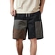 thumbnail image 2 of Ceisia Men's Gift Patchwork Casual Shorts Relaxed Fit Mid-Rise Elastic Waist Lightweight Drawstring Street Style Shorts, 2 of 4