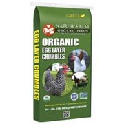 Nature's Best Organic Chicken Feed Crumbles