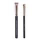 thumbnail image 1 of Juego de brochas Kabuki ENERGY – Mini brocha Kabuki de parte superior plana y brocha correctora inclinada debajo de los ojos para cejas, brochas de sombra de ojos para crema líquida, polvo, mezcla, re, 1 of 5