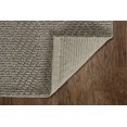 thumbnail image 2 of KAS Oriental Rugs, Inc. Porto 1224 Grey Heather Herringbone Size 2' x 7'6" Runner, 2 of 4