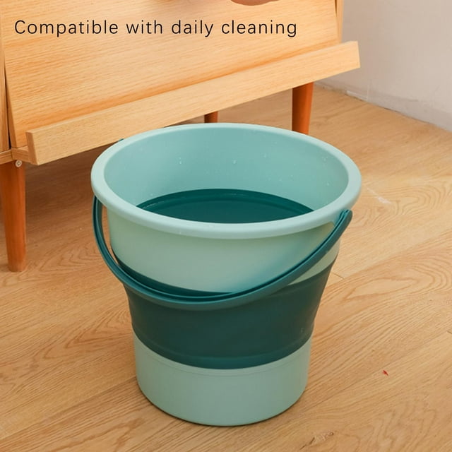Nousehold Essentials Folding Bucket, Car Wash, Telescopic Portable Foot Bucket Household Cleaning on Clearance