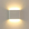 thumbnail image 3 of de lámpara de pared LED W, iluminación de pared impermeable para interiores y exteriores, luz de pared hacia arriba y hacia abajo, antioxi Luz blanca Colco Aplique de pared, 3 of 8