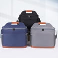 thumbnail image 3 of PRIYAL Lunch Bag Insulated Lunch Box Soft Cooler Cooling Tote for Adult Men Women, 3 of 13