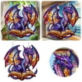 thumbnail image 1 of Decorative Hangs Outdoor Wall Art Purple Pattern for Home and Garden Non- Functional Stylish for Every Space, 1 of 6