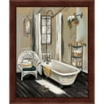 thumbnail image 2 of Great Art Now French Bath Black by Silvia Vassileva, 2 Piece Framed Art Set Each 9.25"W x 11.25"H, 2 of 3