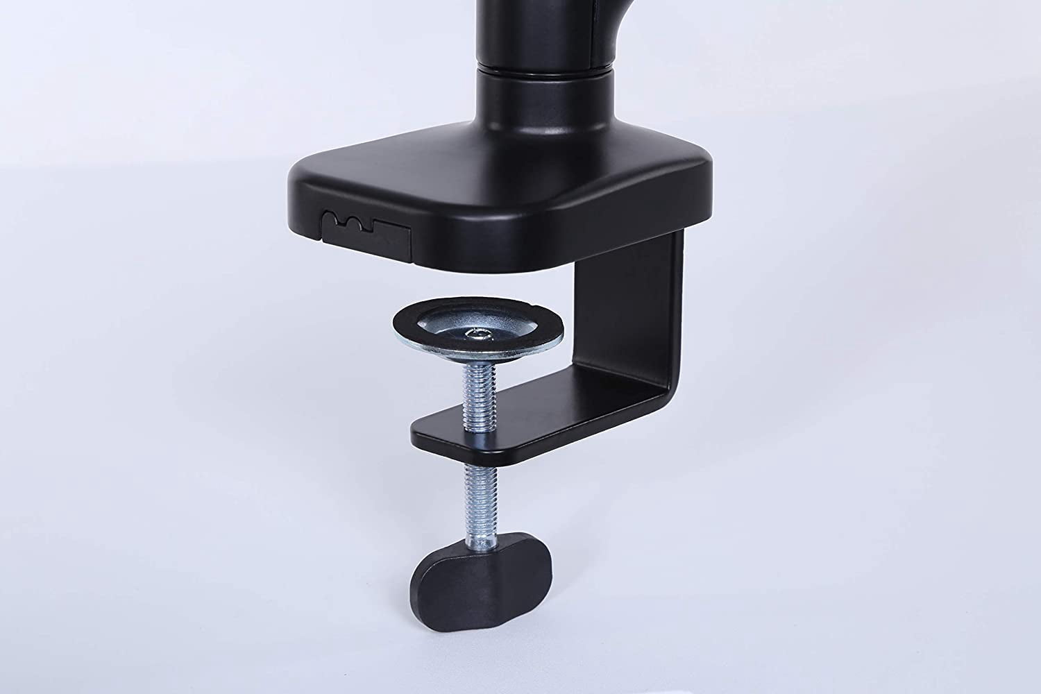 ApexDesk Dual Monitor Arm Desk Mount – Adjustable Height Gas Spring – VESA Mount with C Clamp & Mounting Base – Computer Monitor Stand for Screen up to 32 inch – Holds up to 20 lbs.