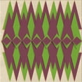 thumbnail image 1 of Ahgly Company Machine Washable Indoor Square Transitional Bright Maroon Red Area Rugs, 6' Square, 1 of 7