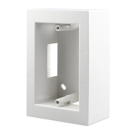 Multifunction Electrical Junction Box US Style SurfaceMount Box Plastic Enclosure Simple Installation for Household