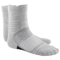 thumbnail image 3 of Calcetines deportivos de baloncesto para hombre, calcetines transpirables en tubo, transpiración, toalla gruesa, fondo gris y negro YUNYI BRAND  Deportes, 3 of 8