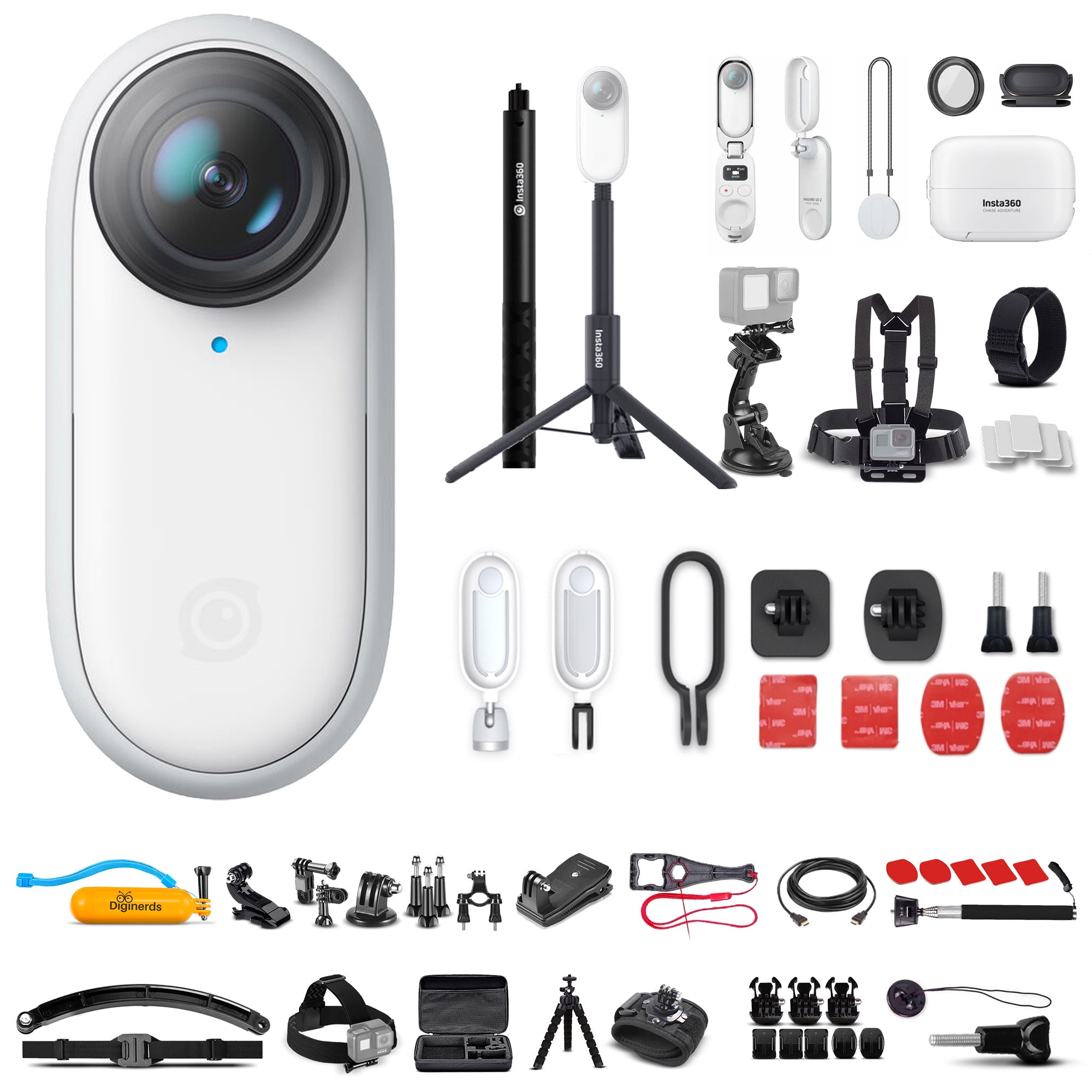 Insta360 GO 2 Small Action Camera, Waterproof, Stabilization, POV