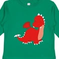 thumbnail image 4 of Inktastic Adorable Red Dragon Boys Long Sleeve Toddler T-Shirt, 4 of 5