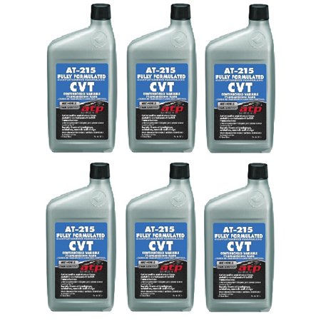 6 Quarts Continuously Variable Transmission Fluid (CVT) ATP Chain & Belt Engines MPN #AT-215
