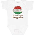 thumbnail image 3 of Inktastic I'm So Cute, I Must Be Hungarian Hungary Sunflower Boys or Girls Baby Bodysuit, 3 of 5