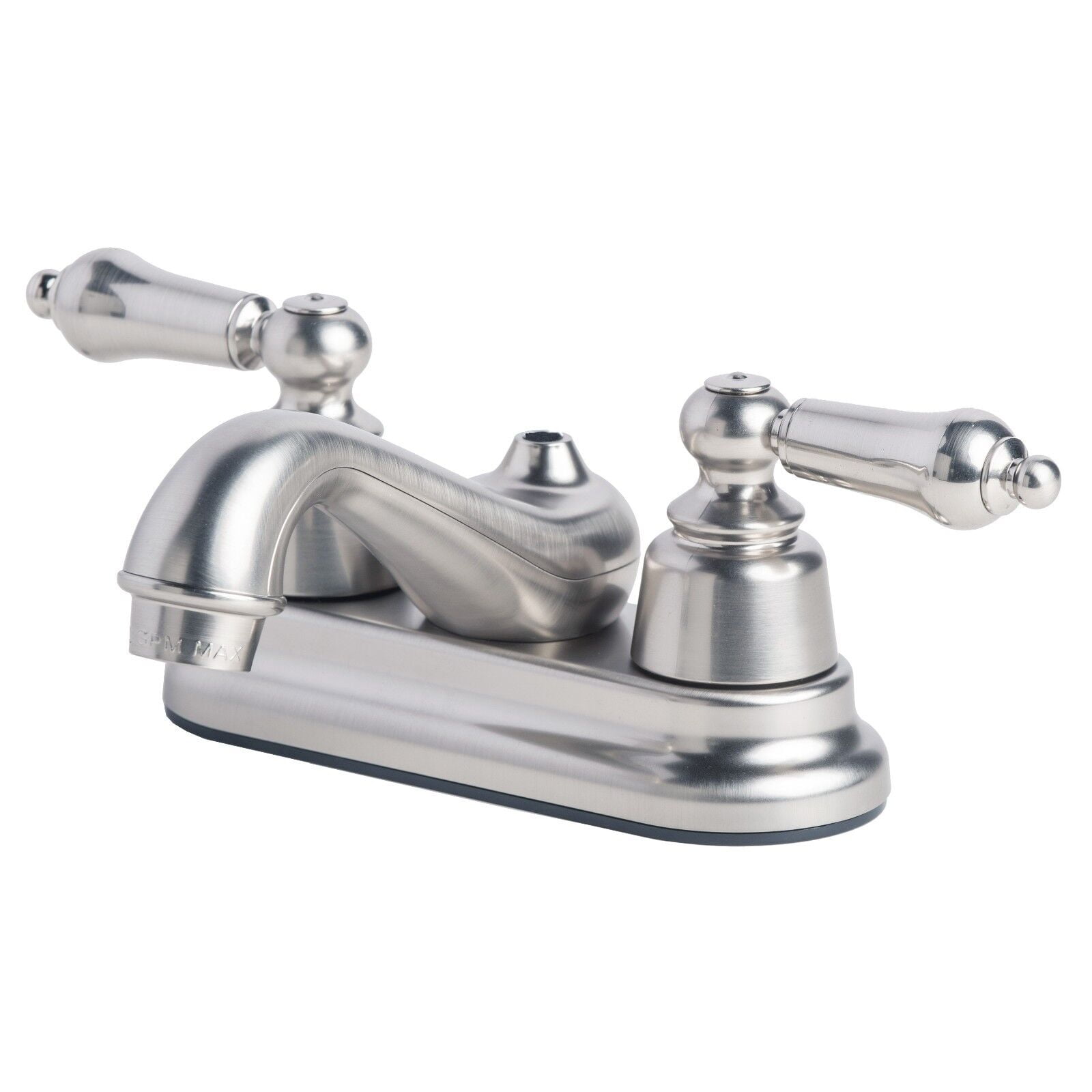 RV/Mobile Home Bathroom Vanity Sink 4" Centerset Lavatory Faucet