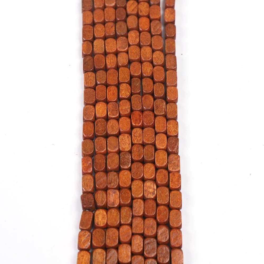 Miumaeov 35.4 * 68.9inch 32 Strands Wooden Bead Curtain,32 Lines Porch Door Fly Screen Decor Brown Curtain Bamboo Wood