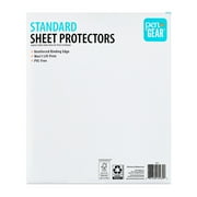 Pen+Gear Standard Sheet Protectors, 100 Count, Clear, Polypropylene, 8.5 x 11 (Model 25041)