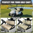 thumbnail image 5 of Psesaysky Front and Back Seat Cover Universal Fit for Club Car Precedent Golf Cart Cartoon Print Breathable Golf Cart Bench Seat Covers for Women Men Washable, 5 of 8