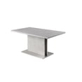 thumbnail image 6 of Milan Kaitlynn 2-piece Contemporary Steel and MDF Dining Set in Gray, 6 of 11