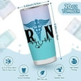 thumbnail image 5 of Registered Nurse Gifts for Women Registered Nurse Appreciation Week Gifts for Women Tumbler Stainless Steel with Lid 20OZ, 5 of 6