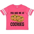 thumbnail image 3 of Inktastic You Had Me at Cookies Boys or Girls Toddler T-Shirt, 3 of 5