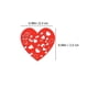 thumbnail image 2 of 1 Roll Valentine's Day Wedding Stickers Self-adhesive Heart Shaped Stickers, 2 of 2