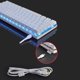 thumbnail image 4 of Negro Azul Teclado Mecánico AK33 Usb Interruptores Con Cable Gaming Retroiluminado para Teclado, 4 of 8