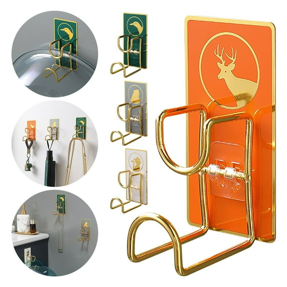 Harpi Hooks for Hanging, Storage and Organization, Invincible Hook-free Towel Rack Traceless Hook Free Punch Kitchen Bathroom Door