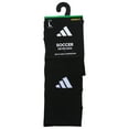 thumbnail image 2 of Adidas Black/Night Grey/White Soccer Metro Sock Size L 1 ea, 2 of 2