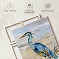 thumbnail image 6 of Elephant Stock Blue Heron Ii Wall Art - Vertical Multi Panel Canvas - Living Room Wall Decor - Animal Multi Panel - Gray And Beige Decor By Nan - 42" x 65", 6 of 8