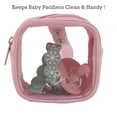 thumbnail image 6 of Llama Bella Nested Organizer Polyester Diaper Bag with Pacifier Case, Pink, 5 Pieces, 6 of 8