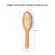 thumbnail image 4 of 2X Aguja de Acero de Madera Cepillo para El Cabello Pin Cepillo para El Cabello Masaje del Cabelludo Mejorar del Cabello de Madera Peine para Desenredar-1, 4 of 8