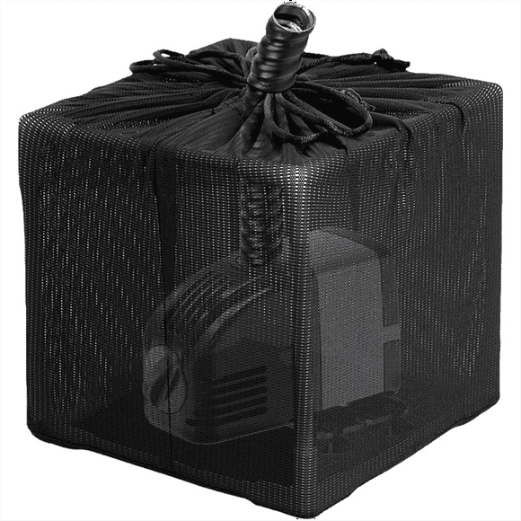 26CM Pond Pump Filter Bag for Pond Filter Box with Drawstring, Anti-Clogging Pump Barrier Bag for Outdoor Water Ponds