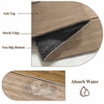 thumbnail image 6 of Area Rugs for Living Room Bedroom, Brown Wood Grain 4'x6' Rug Washable Carpet Runner Indoor Outdoor, Country Retro Wooden Plank Farmhouse Non Slip Accent Floor Mats Rug for Kitchen, Office, 6 of 8