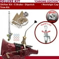 thumbnail image 1 of American Shifter  PG Shifter Kit Chrome 10 in. E Brake Trim Kit Dipstick for EFF45, 1 of 1
