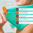 Cleanlogic Exfoliating Stretch cloth for Sensitive Skin, Gentle Body