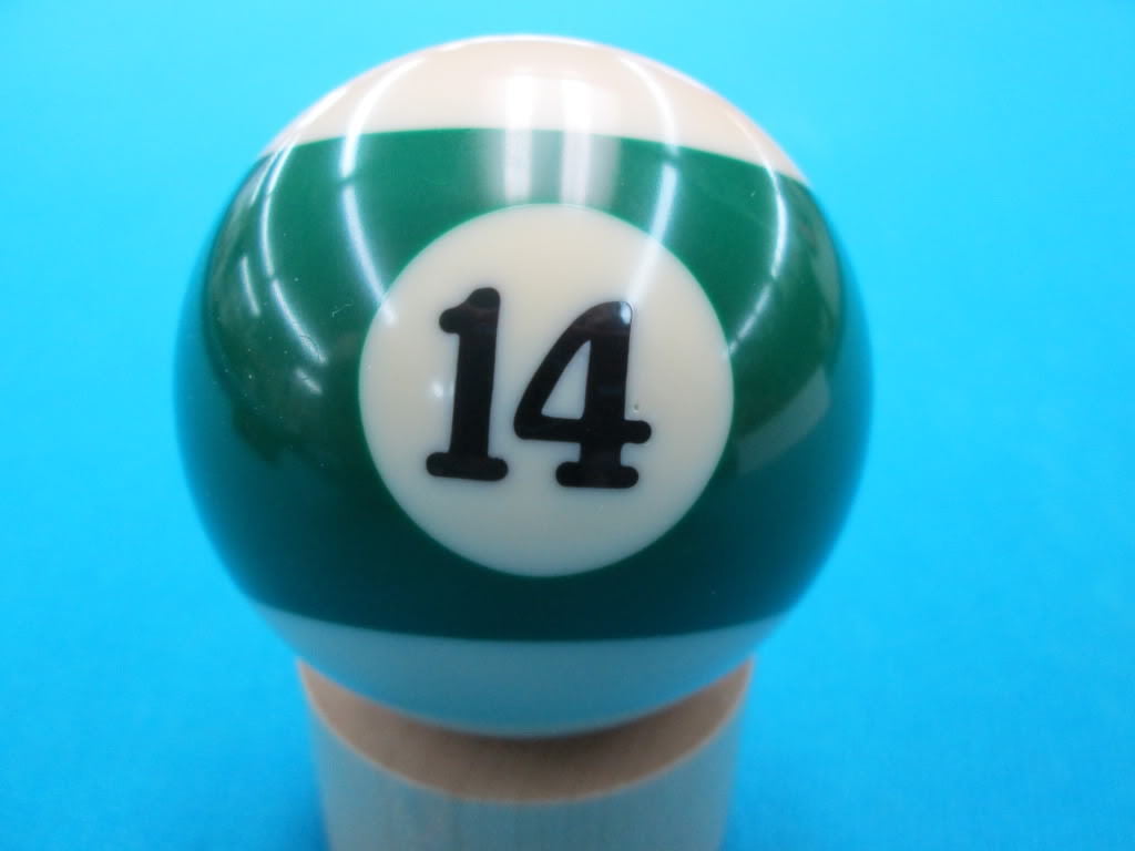 Single 14 Billiard Pool Ball Replacement 2.25 inch Regular Size Standard 2 1/4"