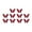 H, variant on dianhelloya Nail Art Supplies 10Pcs Nail Art Decor Shining Three-dimensional Gloss Non-fading DIY Faux Crystal Manicure Craft Butterfly Nail Charm Nail Salon Supply