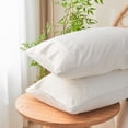 thumbnail image 6 of Gogreen Cooling Pillow Cases (Set of 2) for Hot Sleepers & Night Sweats, Rayon Derived from Bamboo Pillow Case, Breathable and Silky Soft Envelope Pillowcases (White, Standard 20"x26"), 6 of 7