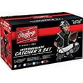 thumbnail image 2 of Rawlings Intermediate Renegade Series Catcher's Set , Black/Silver, 2 of 2