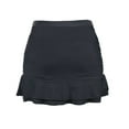 thumbnail image 3 of Hilor Women's Skirted Bikini Bottom High Waisted Swim Bottom Shirred Ruffle Swim Skirt, 3 of 7