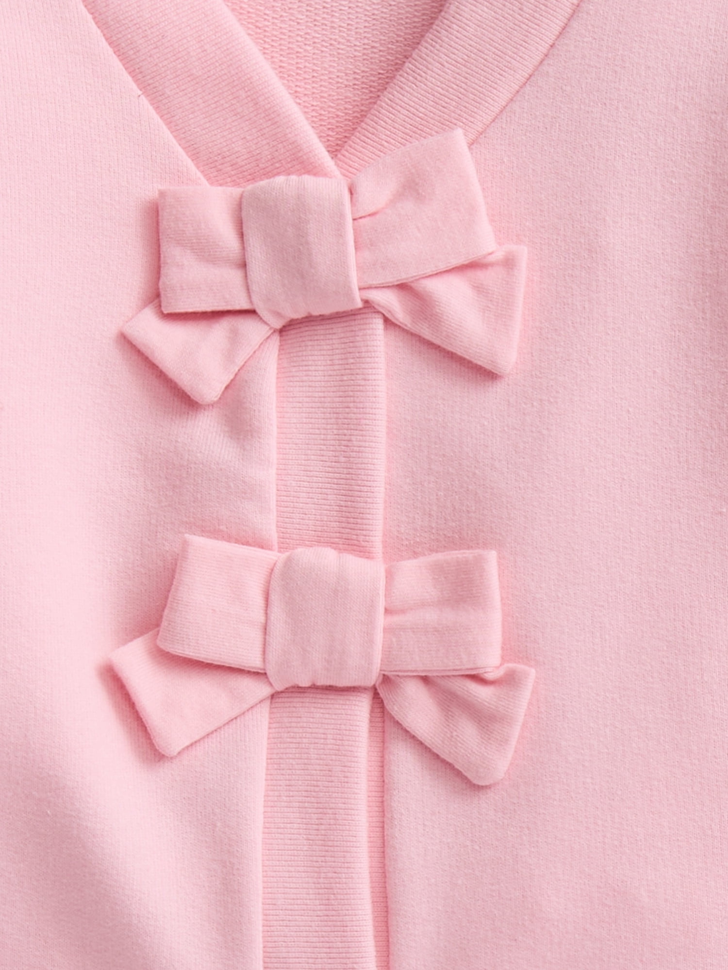 Wonder Nation Baby Girls' Bow Front Cardigan Sweater, Sizes 0M-24M