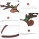 thumbnail image 5 of 6 diademas navideñas con astas de ciervo, tocados iluminados, tocados navideños, 5 of 8