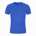 thumbnail image 4 of TOWED22 Boys Dinosaur Shirt Kids Short Sleeve T-Shirts Toddler Boy Tops Tee Size 2-8 Years(Dark Blue,8-9 Y), 4 of 7