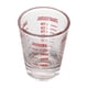 thumbnail image 1 of Vaso Medidor de Vidrio Espesado - Graduado, Doble Unidad, para Medir Líquido Leche Café, 1 of 4