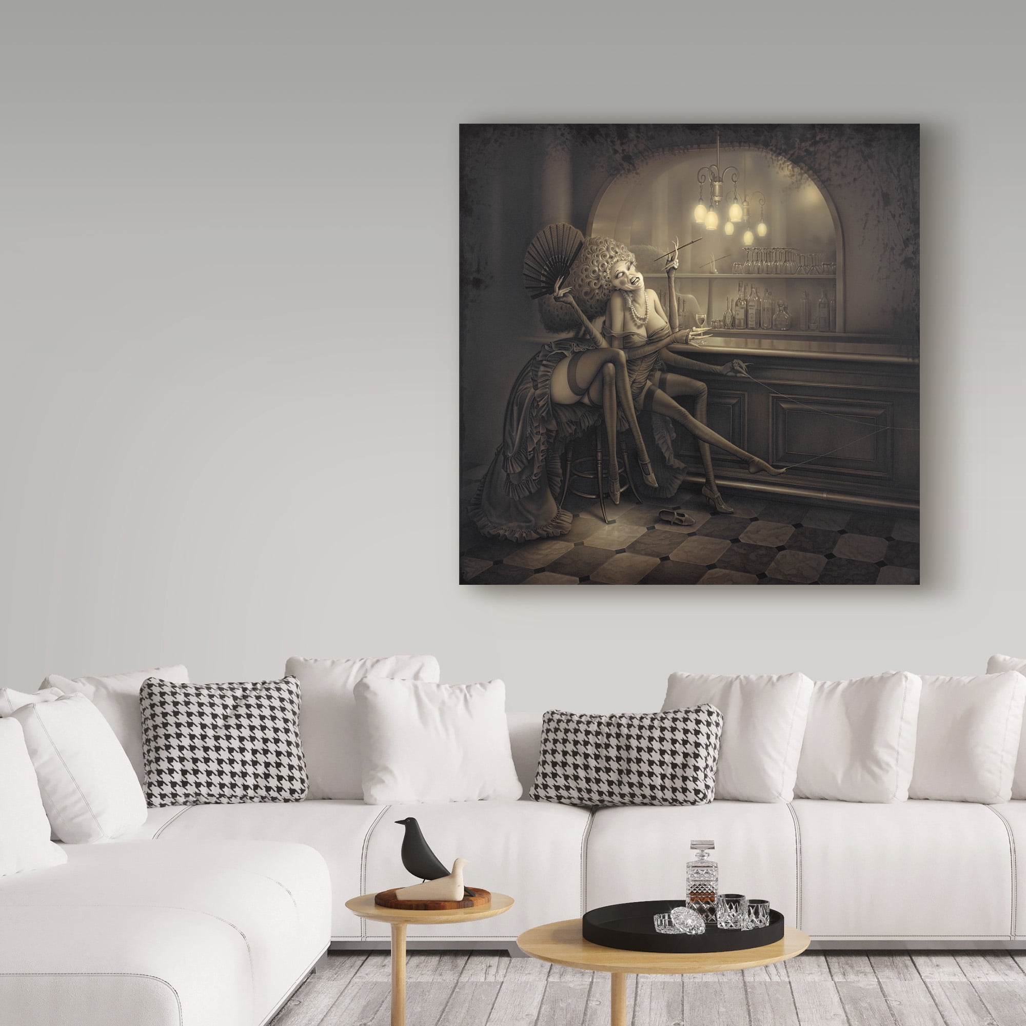 Trademark Fine Art 'Ida The Spider' Canvas Art by Kirk Reinert