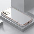 thumbnail image 3 of for Galaxy A53 5G Case Cute Full Camera Lens Protection & Luxury Electroplating Plated Shockproof Edge Bumper Soft TPU Protective Cover Phone Cases for Samsung Galaxy A53 5G 6.5" 2022-White, 3 of 5